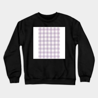 purple checkered phone case Crewneck Sweatshirt